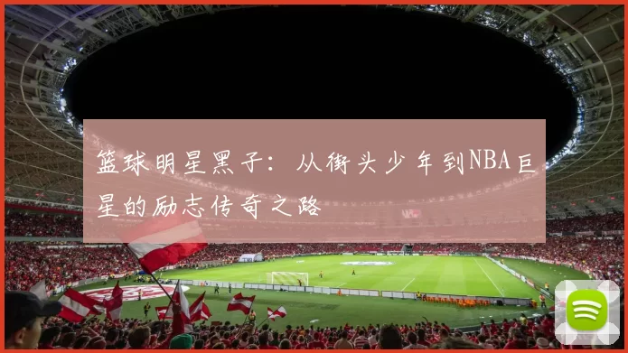 篮球明星黑子：从街头少年到NBA巨星的励志传奇之路