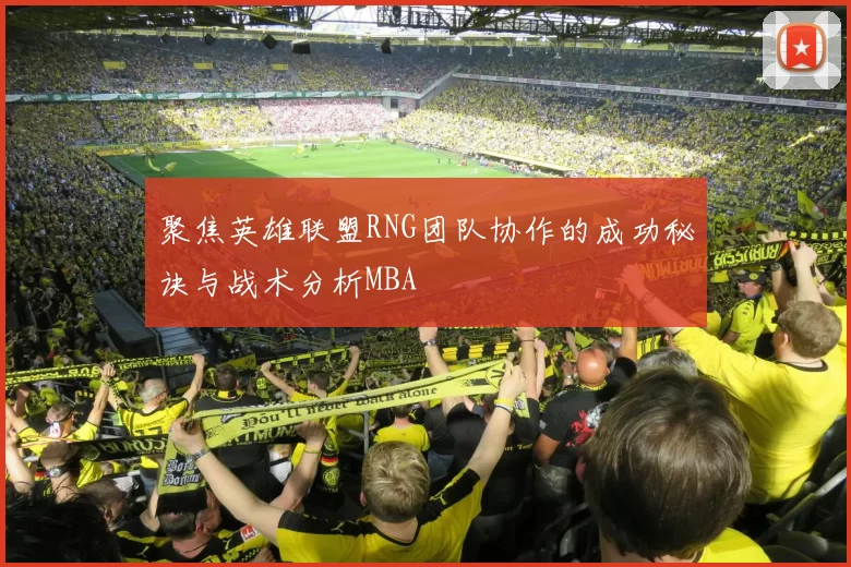 聚焦英雄联盟RNG团队协作的成功秘诀与战术分析MBA